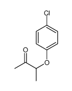 3-(4-chlorophenoxy)butan-2-one Structure