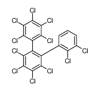 1,2,3,4,5-pentachloro-6-[2,3,4,5-tetrachloro-6-(2,3-dichlorophenyl)phenyl]benzene Structure