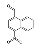 4-nitronaphthalene-1-carbaldehyde结构式