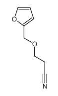 3-(furfuryloxy)propiononitrile Structure