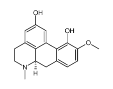 (6aR)-5,6,6a,7-Tetrahydro-10-methoxy-6-methyl-4H-dibenzo[de,g]quinoline-2,11-diol structure