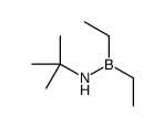 N-(1,1-Dimethylethyl)diethylboranamine structure