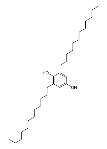 2,6-didodecylbenzene-1,4-diol结构式