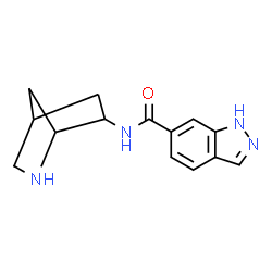 1H-Indazole-6-carboxamide,N-2-azabicyclo[2.2.1]hept-6-yl-(9CI) Structure