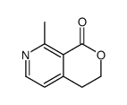 8-methyl-3,4-dihydropyrano[3,4-c]pyridin-1-one Structure