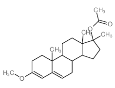 (3-methoxy-10,13,17-trimethyl-1,2,7,8,9,11,12,14,15,16-decahydrocyclopenta[a]phenanthren-17-yl) acetate picture