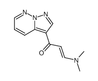 (2E)-3-(dimethylamino)-1-pyrazolo[1,5-b]pyridazin-3-ylprop-2-en-1-one Structure