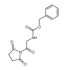 carbobenzyloxyglycinesuccinimido ester Structure