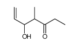 5-Hydroxy-4-methyl-6-hepten-3-one Structure