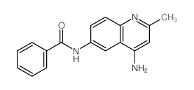 N-(4-amino-2-methyl-quinolin-6-yl)benzamide picture