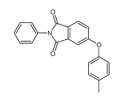 5-(4-methylphenoxy)-2-phenylisoindole-1,3-dione Structure