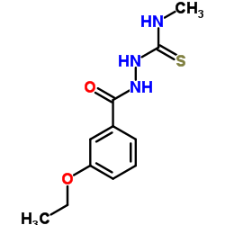 2-(3-Ethoxybenzoyl)-N-methylhydrazinecarbothioamide structure