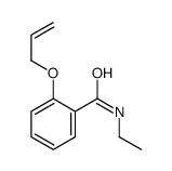 o-(Allyloxy)-N-ethylbenzamide structure