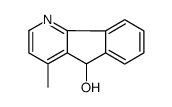 4-methyl-5H-indeno[1,2-b]pyridin-5-ol结构式