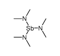 三(二甲基氨基)锑结构式