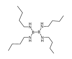 tetrakis(n-butylamino)diborane(4) Structure