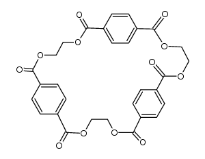 Ethylene terephthalate cyclic trimer picture