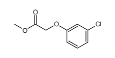 methyl 2-(3-chlorophenoxy)acetate structure