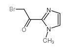 Ethanone, 2-bromo-1-(1-methyl-1H-imidazol-2-yl)- (9CI) Structure