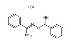 (Z)-N'-(imino(phenyl)methoxy)benzimidamide hydrochloride Structure