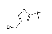 2-tert-butyl-4-bromomethylfuran Structure