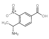 Benzoic acid, 4-(1-aminoethyl)-3-nitro-, (R)- (9CI) picture