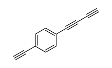 Benzene, 1-(1,3-butadiynyl)-4-ethynyl- (9CI)结构式