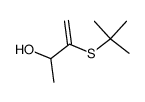 3-(tert-butylthio)but-3-en-2-ol Structure