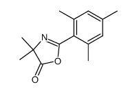 5(4H)-Oxazolone,4,4-dimethyl-2-(2,4,6-trimethylphenyl)- Structure