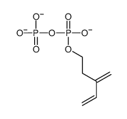 [3-methylidenepent-4-enoxy(oxido)phosphoryl] phosphate结构式