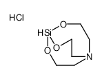 4,6,11-trioxa-1-aza-5-silabicyclo[3.3.3]undecane,hydrochloride Structure