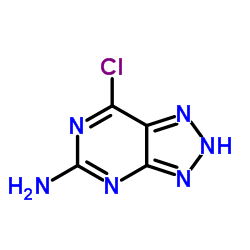 3H-1,2,3-Triazolo[4,5-d]pyrimidin-5-amine, 7-chloro- picture