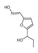 1-[5-(hydroxyiminomethyl)furan-2-yl]propan-1-ol Structure