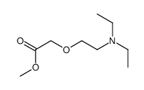 methyl 2-[2-(diethylamino)ethoxy]acetate结构式