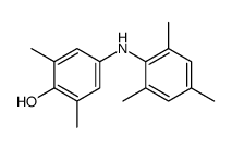 2,6-dimethyl-4-(2,4,6-trimethylanilino)phenol结构式