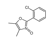 2-(2-chlorophenyl)-4,5-dimethyloxazole 3-oxide结构式