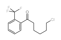 6-CHLORO-1-OXO-1-(2-TRIFLUOROMETHYLPHENYL)HEXANE图片