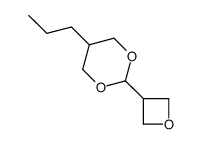 2-(oxetan-3-yl)-5-propyl-1,3-dioxane结构式