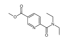 methyl 6-[(diethylamino)carbonyl]nicotinate Structure