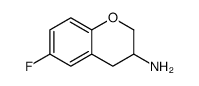 6-fluoro-3,4-dihydro-2H-chromen-3-amine Structure