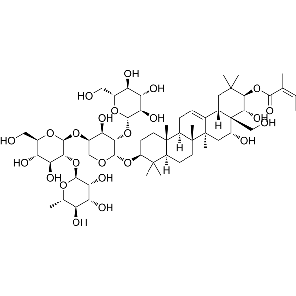 Lysimachigenoside C Structure