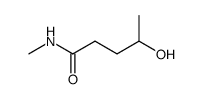 β-Hydroxybuttersaeure-momomethylamid结构式