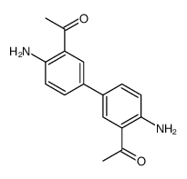 1-[5-(3-acetyl-4-aminophenyl)-2-aminophenyl]ethanone Structure