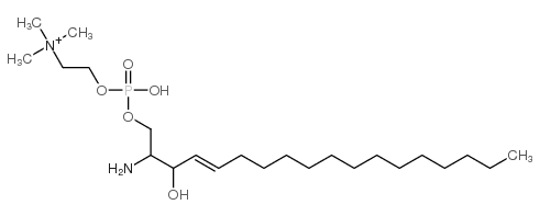 LYSOSPHINGOMYELIN CHLORIDE Structure