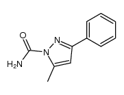 3-phenyl-5-methylpyrazole-1-carboxamide Structure