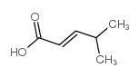 4-甲基-2-戊烯酸结构式