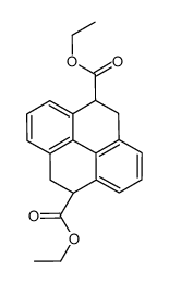 diethyl 4,5,9,10-tetrahydropyrene-4,9-dicarboxylate Structure