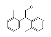 1-[2-chloro-1-(2-methylphenyl)ethyl]-2-methylbenzene结构式