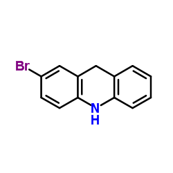 2-Bromo-9,10-dihydroacridine结构式