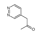 2-Propanone, 1-(4-pyridazinyl)- (9CI) structure